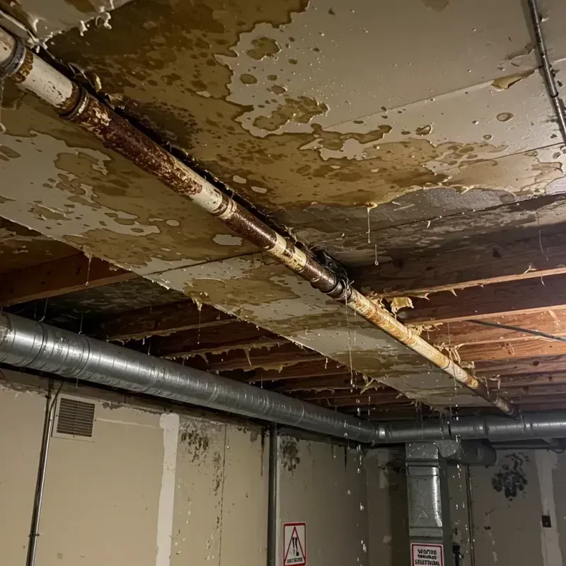 Ceiling Water Damage Repair in Conehatta, MS